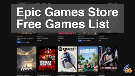 epic games store free games list|Epic Games Store Free Games List (April 2025) .